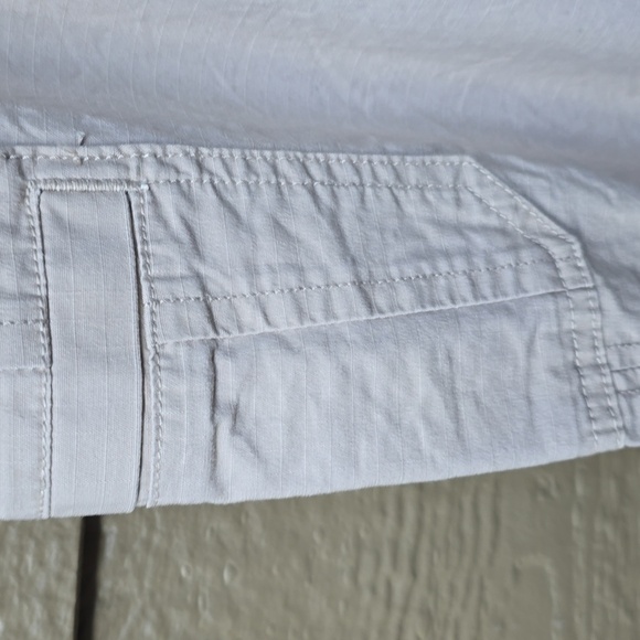 Eddie Bauer Slightly Curvy Crop Carter Pants Khaki 12 - Picture 3 of 7